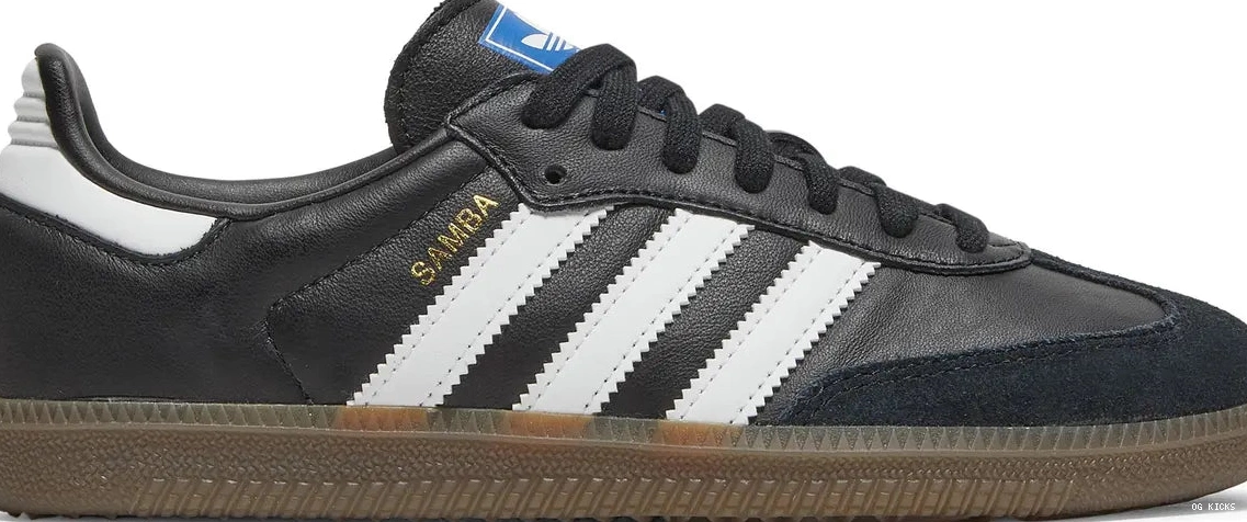 Gum' adidas 'Black OG Samba 0806